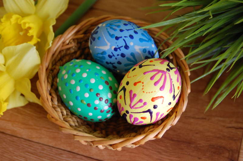 Velikonoční vajíčka – zdobíme voskovkami